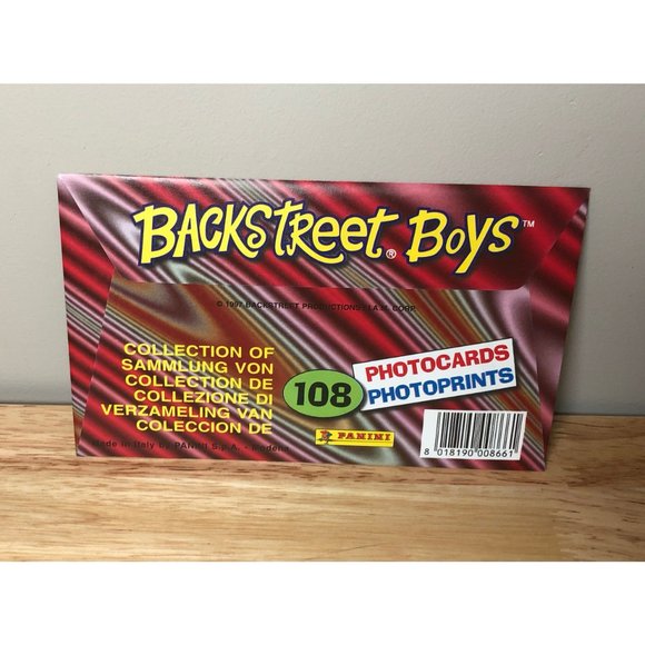 3 packs ofBackstreet Boys Photo Cards - Photo Prints by Panini - Picture 2 of 2